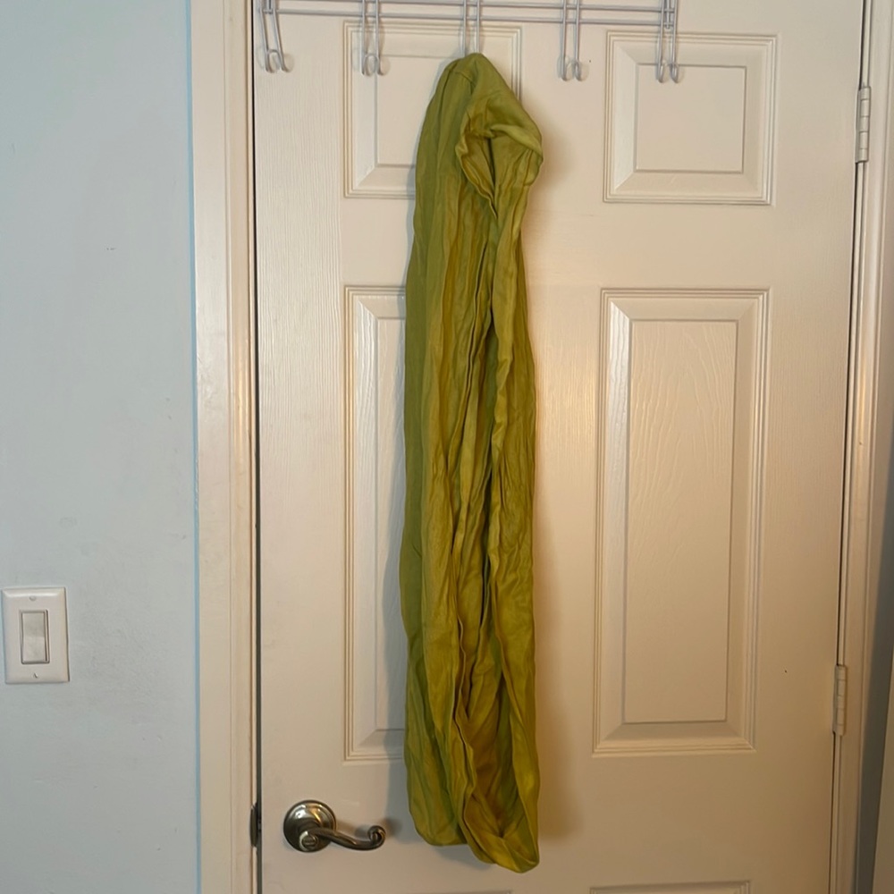 Lime Green Infinity Scarf